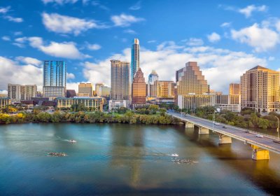 Urban landscape of Austin, Texas