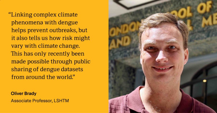 Oli Brady comments on dengue forecasting